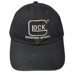 Glock Shooting Sports Baseball Cap Black One Size Adjustable Embroidered 6 Panel